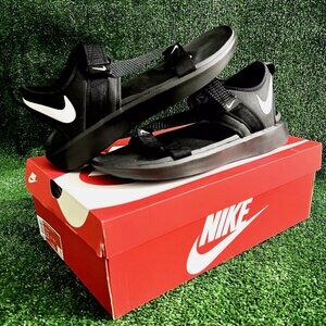 NIKE VISTA Sandals NA Slides DJ6606-001 Black/White Men's Size 12 New Sandals